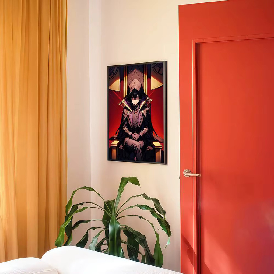 The Eminence In Shadow Anime-Poster als wasserfester Papieraufkleber zur Wanddekoration - Bild 3