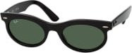 Ray-Ban RB 2242 Sonnenbrille, Vollrand, Panto, Kunststoff, Unisex, black green - Bild 1