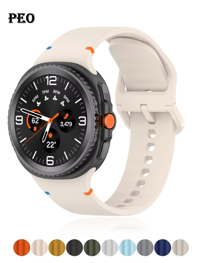 Samsung Uhrenarmband Silikon, Galaxy Watch 8 Classic, Unisex - Bild 3