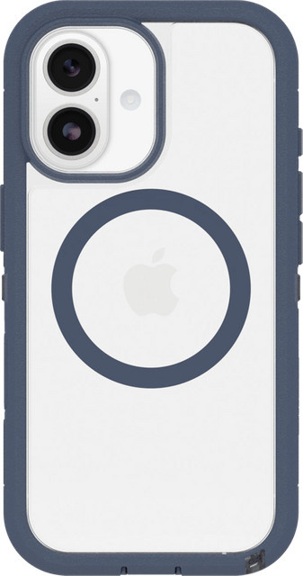 OtterBox Defender Pro XT Handyhülle für Apple iPhone 17, Transparent mit blauem Rand, MagSafe kompatibel, stoßfest - Bild 2