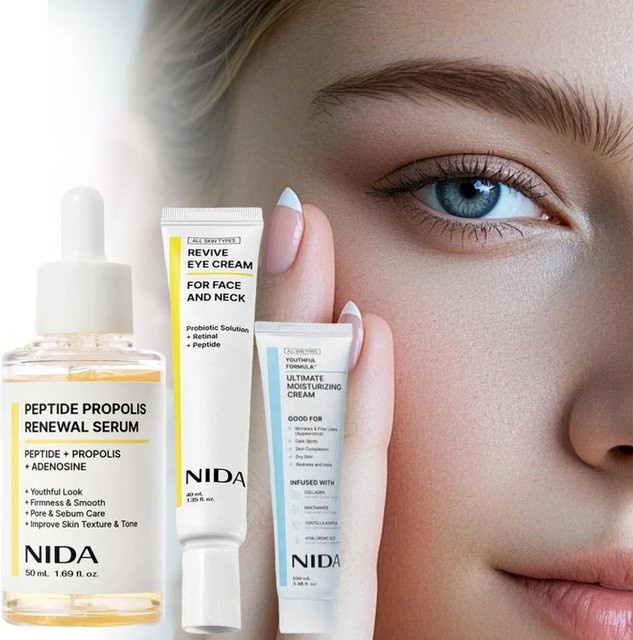 NIDA Propolis Peptid Gesichtsserum, Unisex - Bild 1