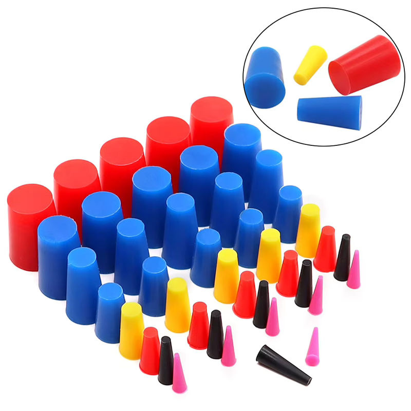 SUITU Konische Silikon-Stopfen aus Kautschuk, 40 Stück, Multicolour, Größe 1/16 bis 3/4 Zoll - Bild 6
