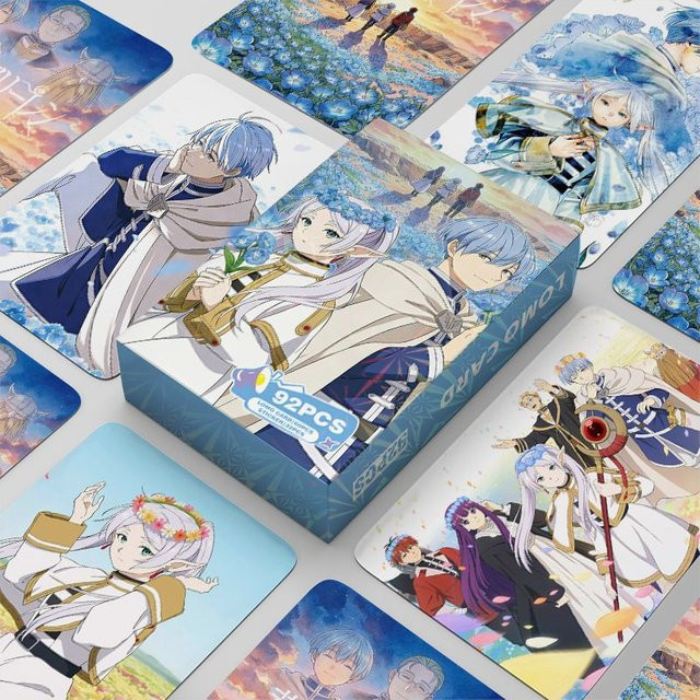 Bandai Anime-Stil Mini-Karten, Fotokarten, Fantasy, bunt, 92 Stück - Bild 1