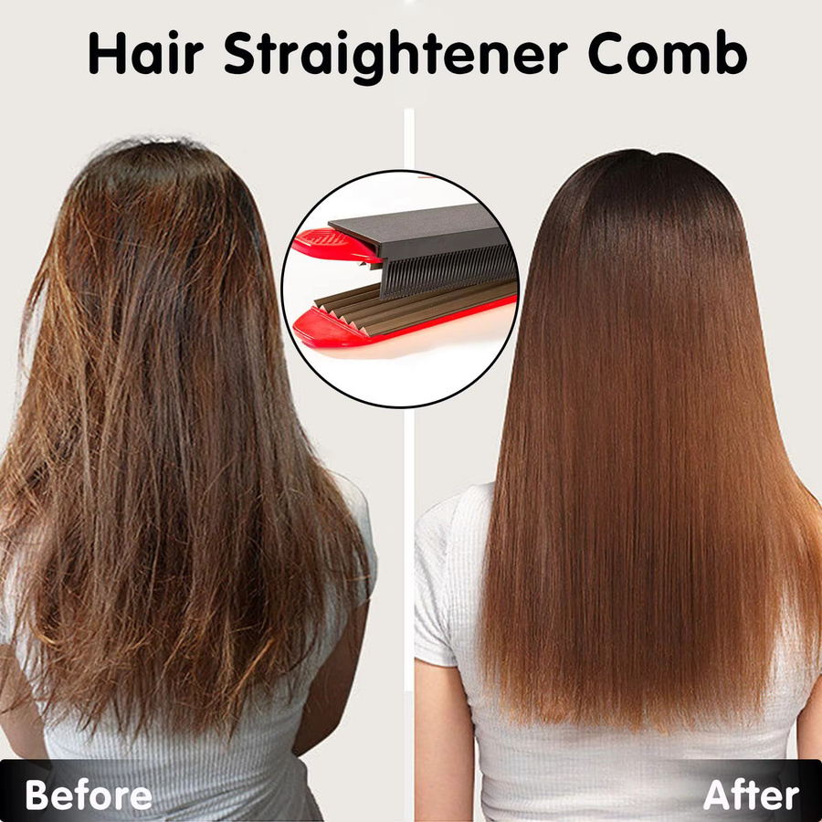 Haarglätter Kamm Set, 3 Teile, Haar Styling Werkzeug - Bild 3