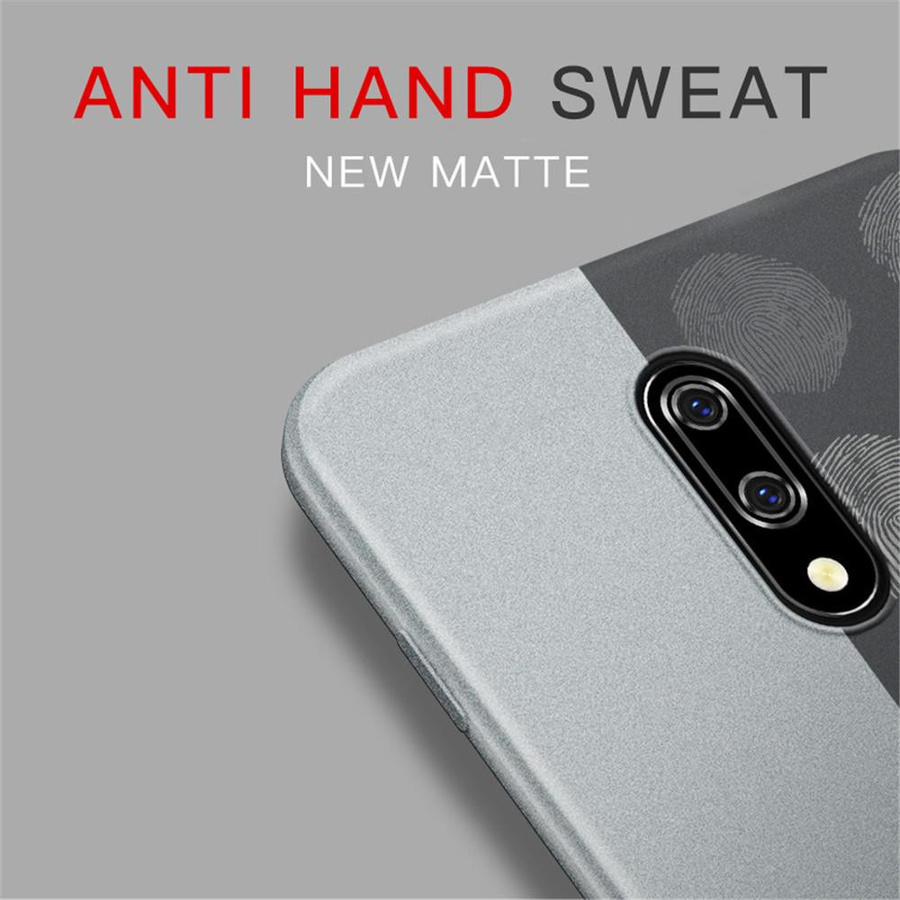 QINUO Silikon Schutzhülle für OnePlus 7 Pro 6T 6 5T 5 3 3T in Grau, Matt und Ultra Dünn - Bild 3