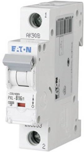 Eaton Leitungsschutzschalter PXL-B16/1, 1-polig, 16A, 230V, Weiß - Bild 1