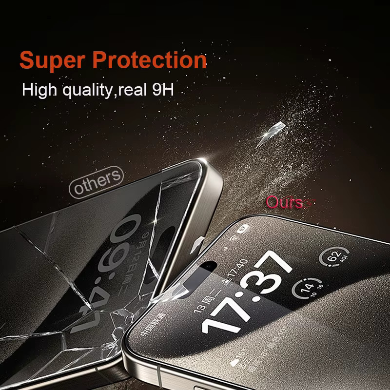 3er-Set Displayschutzfolie für Honor Magic 8 Pro Air 8 Lite X8D aus gehärtetem Glas, transparent, HD-Schutzfolie für eine einfache und staubfreie Installation - Bild 3