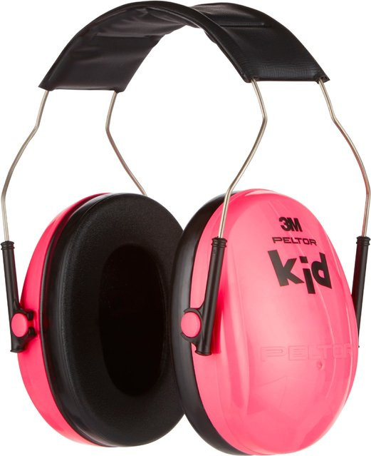 3M Peltor Kid Gehörschutz Kapselgehörschutz in Neonpink nach EN 352 - Bild 1