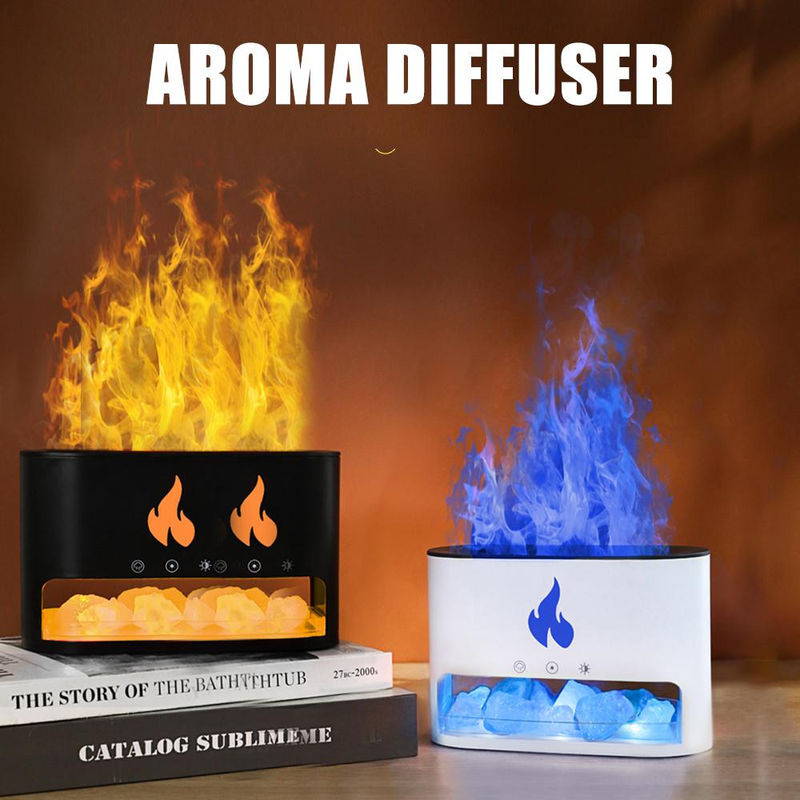 TOMTOP JMS Aromatherapie-Diffusor für ätherische Öle, 250 ml, USB-betrieben, mit Nachtlicht und automatischer Abschaltung, Schwarz - Bild 8