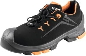 Uvex Sicherheitsschuhe uvex 2 Halbschuh S3 in Schwarz/Orange, Größe 44 - Bild 1