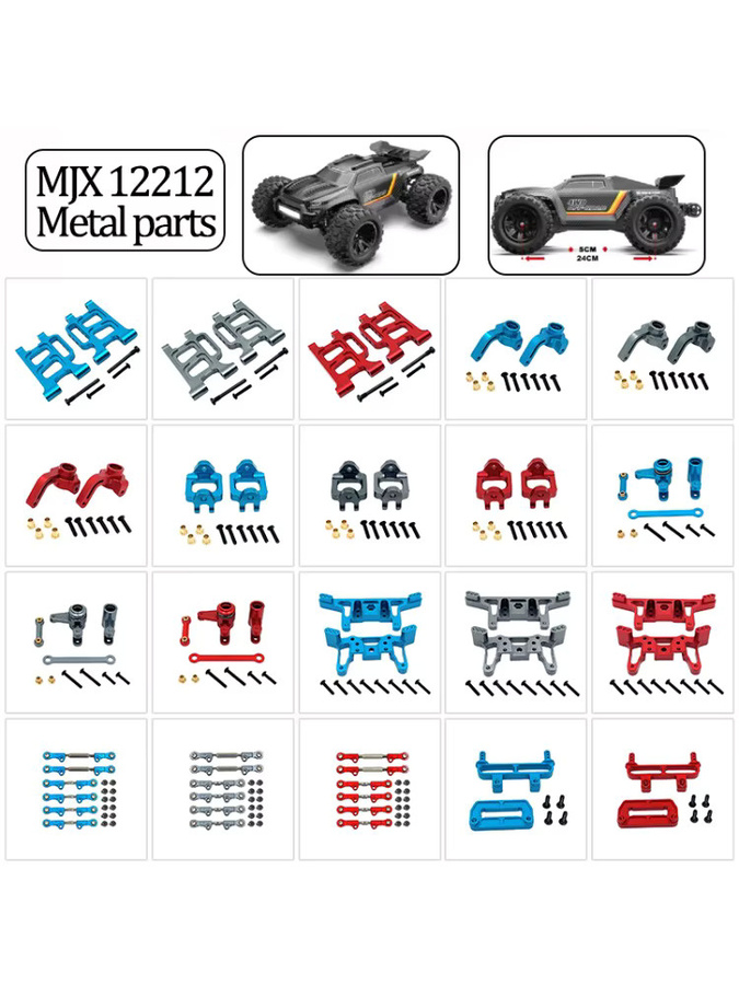 MJX 12212 Metall-Upgrade-Ersatzteile, Zubehör - Bild 5