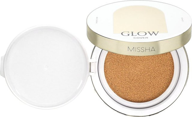 Missha Glow Cushion Nr. 25 Bernstein, 14g, beige, glänzend - Bild 1