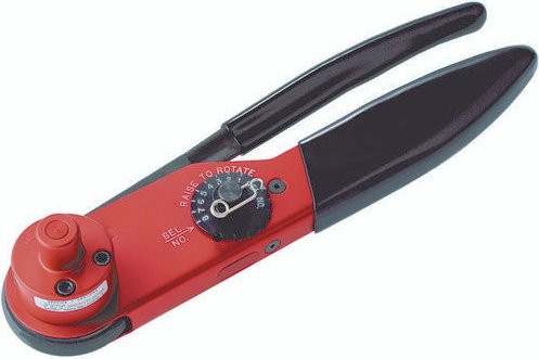 HARTING Crimpzange 0,5 bis 6mm² in Rot - Bild 1