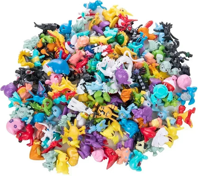 TAKARA TOMY Pokémon Pikachu Actionfigur, Miniatur-Modellpuppe, 24-144 Stück - Bild 1