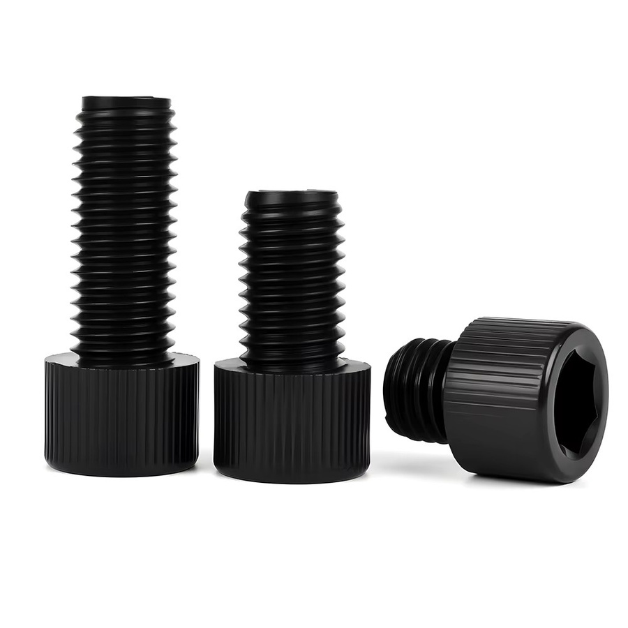 HERR ROOT Nylon-Sechskantschrauben mit Innensechskant in Schwarz und Weiß für Isolieranwendungen (M3 bis M12) - Bild 3