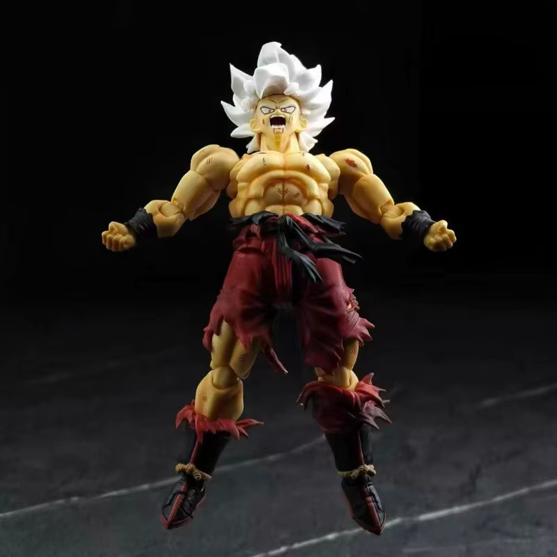 Bandai Dragon Ball SHF Super Saiyan Son Goku Battle Damaged 3.0, Anime-Actionfigur - Bild 2