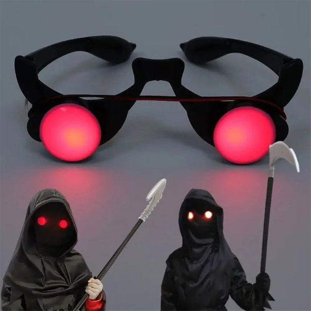 GSF Rote Brille, Halloween, Rot, Kunststoff - Bild 1