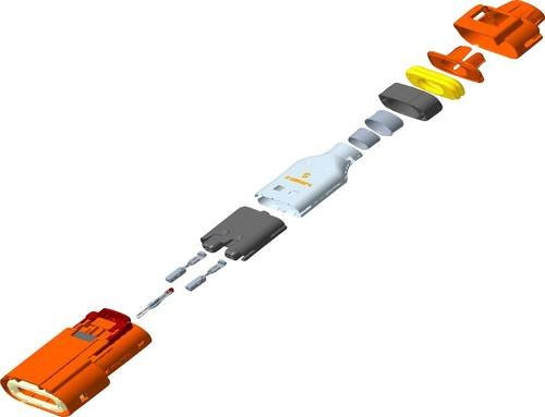 TE Connectivity Superseal Set YHV280-2PM-P-4MM-A in Multicolour - Bild 1