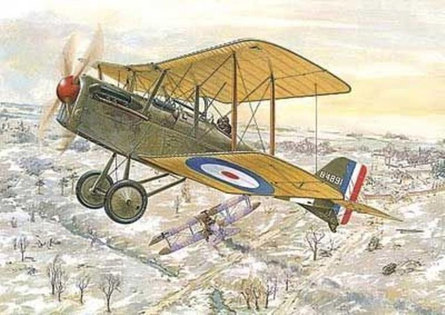 Roden RAF S.E.5a, Fahrzeug, 1:72, Braun - Bild 1