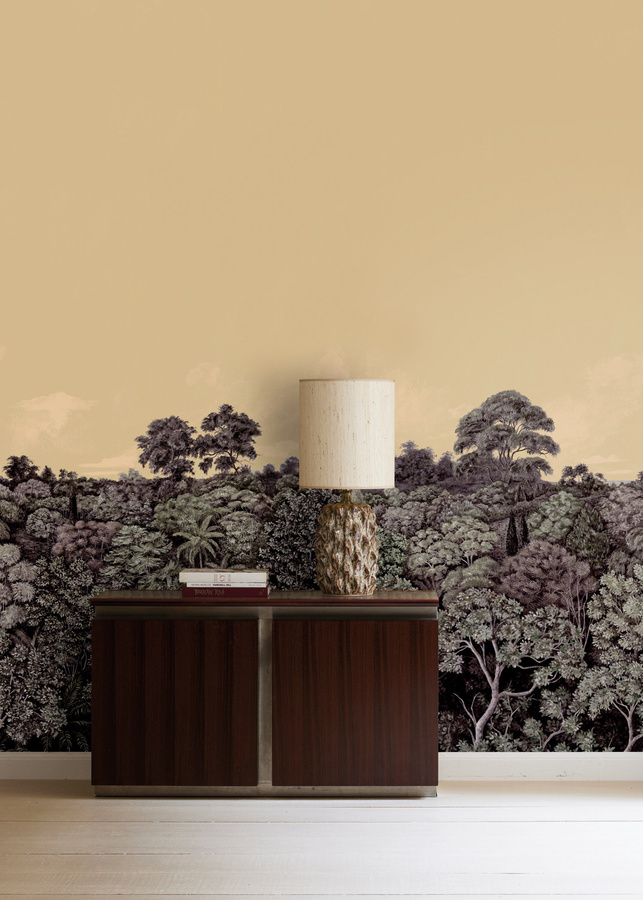 Nobilis Mural Canopy 1 - MHP11 Wandbild in Beige und Multicolour mit abstraktem Design - Bild 1