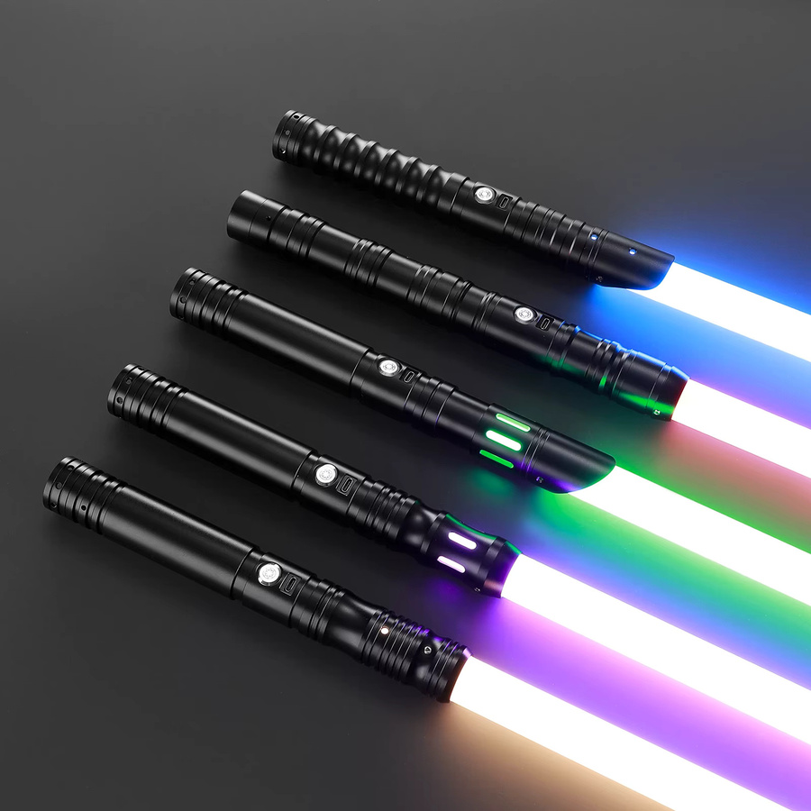 DamienSaber Force Heavy Dueling Light Sabre, Motion Control, Unendlicher Farbwechsel, mit 34-Ton-Schriftarten, Sensitive Smooth Swing - Bild 3