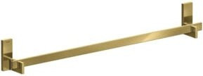 Hansgrohe Axor Uni Rectangular Badetuchhalter aus Messing in Poliert Gold Optik, Breite: 80 cm - Bild 1
