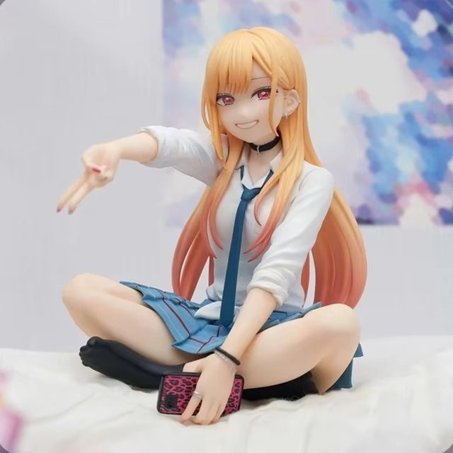 Bandai My Dress-Up Darling, Kitagawa Marin, Anime-Figur, Sitzende Pose, Modell-Statue - Bild 1