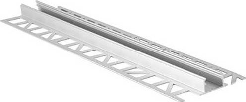 Brumberg LED-Profil für Fliesen in Silber, Aluminium eloxiert, Einbauprofil - Bild 1