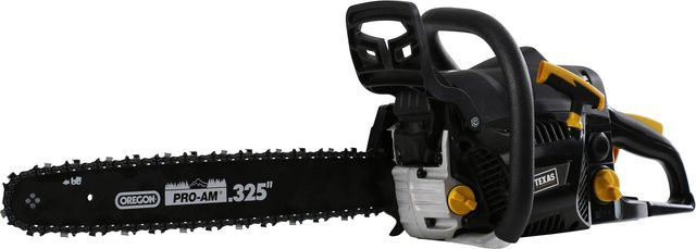 Texas Benzin-Kettensäge XCS 4500 in Schwarz und Gelb mit 1,7 kW und 45 cm Schwertlänge - Bild 1
