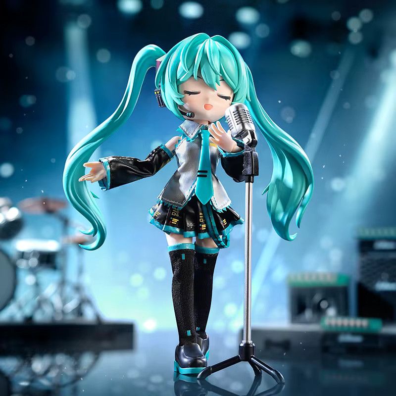Blokees Hatsune Miku Action Figure DIY Anime Montage Figur in Grün - Bild 3
