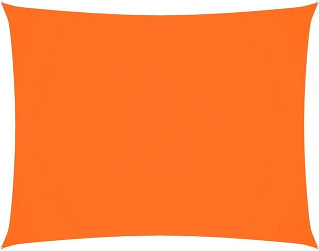 Furnicato Sonnensegel aus PU-beschichtetem Oxford-Gewebe, rechteckig, Orange, B: 2 m, T: 3 m - Bild 1
