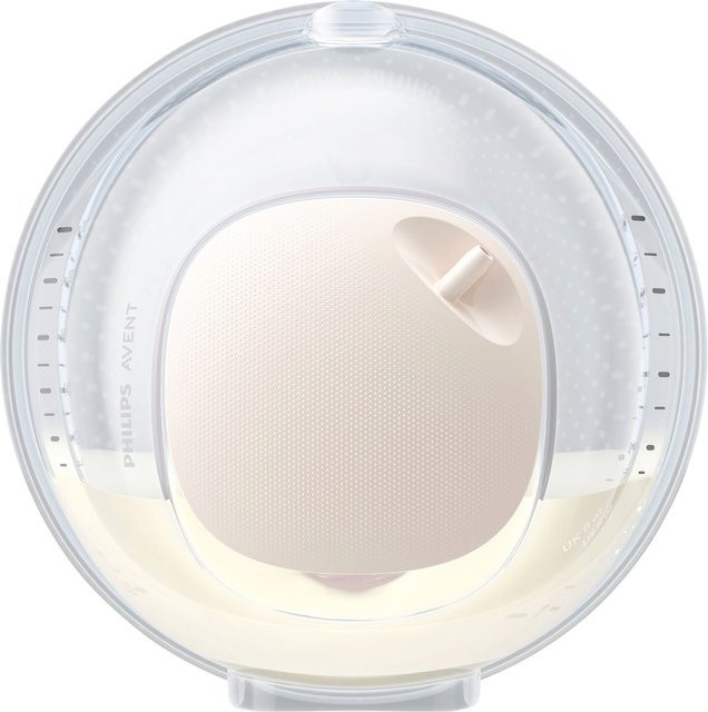 Philips Avent Doppelauffangschale SCF439/01 für Handsfree Milchpumpen, transparent, wiederverwendbar - Bild 1