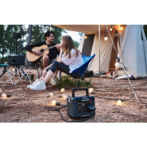 BALDERIA Powerbank PPS300 mit 300 W und 231 Wh in Schwarz und Grau - Bild 2