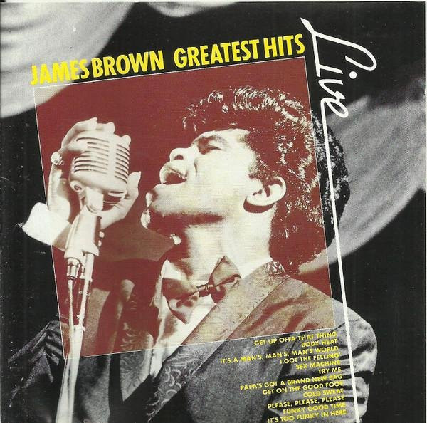 James Brown - Greatest Hits Live CD Yesterdays Gold 1987 Japan Jazz White - Bild 1