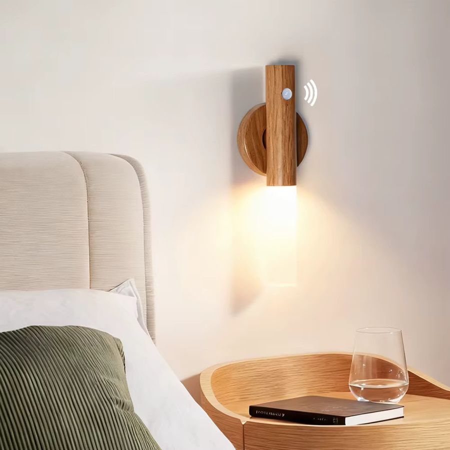 PARKSON Smart Motion Sensor Nachtlicht, magnetische weiße LED Wand Lampe mit wiederaufladbarem Akku für Schlafzimmer, Badezimmer, Küche und Treppen - Bild 4