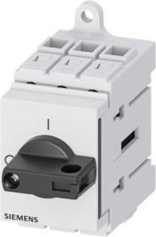 Siemens Lasttrennschalter Schwarz 3polig 63A 16mm² 690 V/AC 3LD34300TK11 - Bild 1