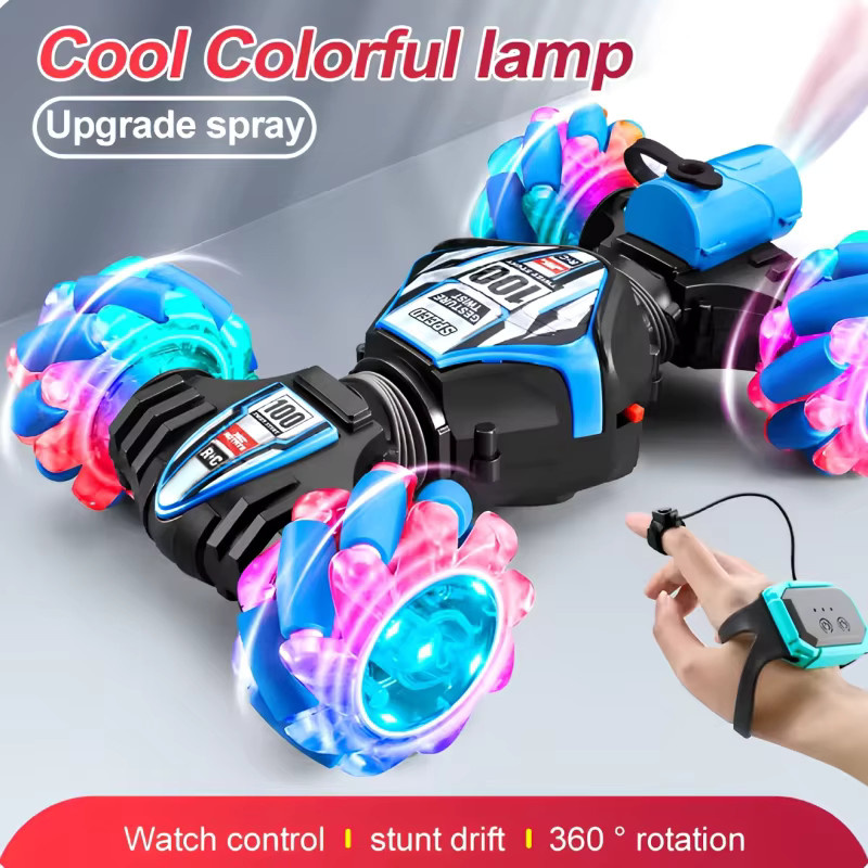 JJRC RC Drift Car, Allradfahrzeug, mit Dual-Fernbedienung, Gesture Sensing, 360° Rotation & Jet Twist Stunt - Bild 3