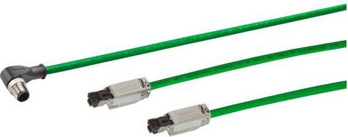 Siemens Cat5e Ethernet LAN Kabel in Grün - Bild 1