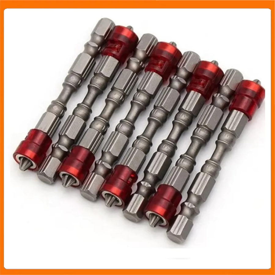 KKMOON Schraubendreher-Bits Set, 10 Stück, Kreuz-Bits, magnetisch und rutschfest, Länge: 6,5 cm - Bild 2