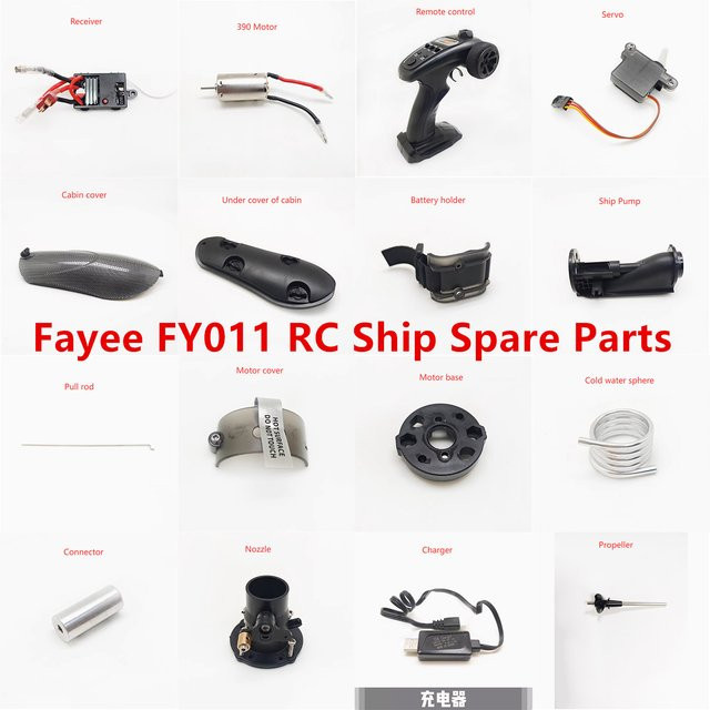 Fayee FY011 RC Boot Schiff Ersatzteile, Set - Bild 1