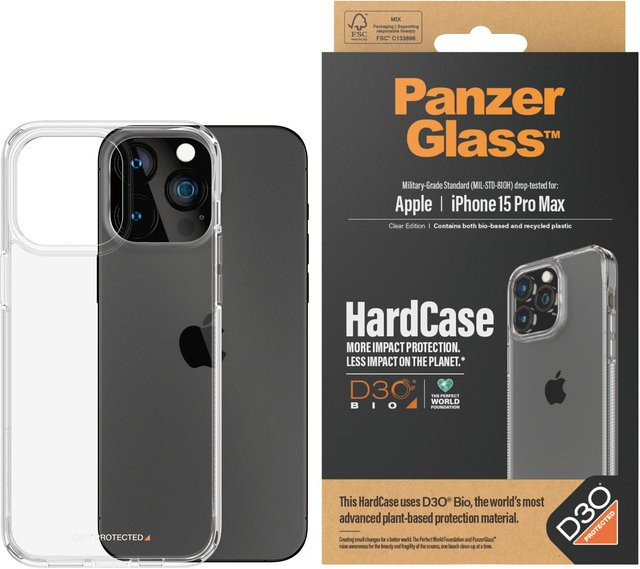 PanzerGlass HardCase für iPhone 15 Pro Max in Transparent - Bild 1