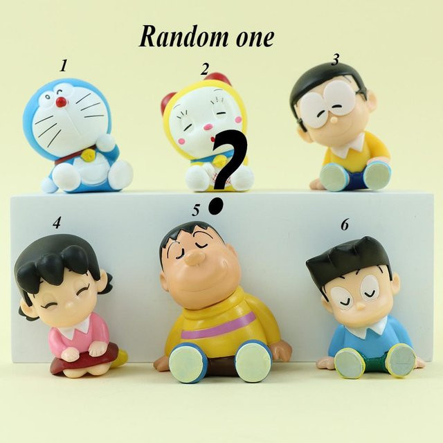 Fashnics Doraemon Actionfigur 6-teiliges Set - Bild 1