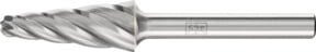 PFERD TOOLS Hartmetall Hochleistungsfrässtift ALU Rundkegel KEL Farbe: Silber, Durchmesser: 12 mm, Länge: 30 mm, Schaft-Durchmesser: 6 mm für Alu und NE-Metalle - Bild 1
