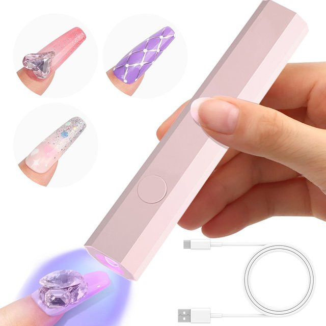 YIKOOLIN UV-LED-Nageltrockner, tragbar, USB - Bild 1