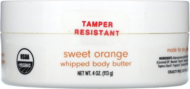 Ola Botanicals Whipped Body Butter Sweet Orange, 113 g, Unisex - Bild 1