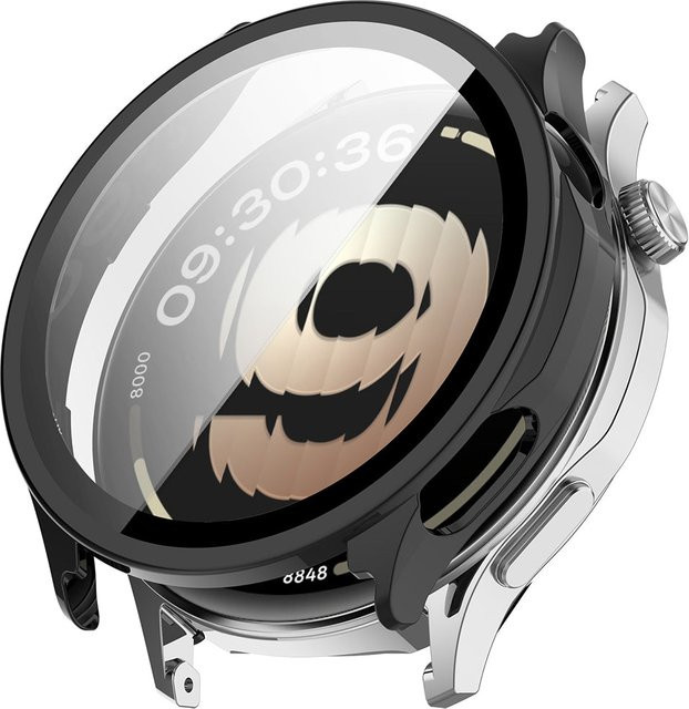 Techsuit Defense360 Pro Hülle für Oppo Watch S / OnePlus Watch Lite, Schwarz - Bild 1