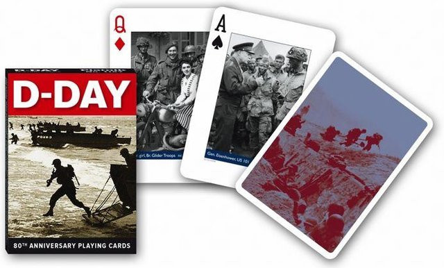 Piatnik D-Day, Thematisches Kartenspiel, 55 Karten - Bild 1