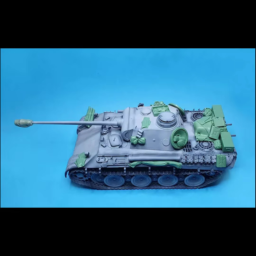 MEEKLION MODEL Tank Beschläge, Modellbau Satz, 1/35, Harz, unbemalt - Bild 2