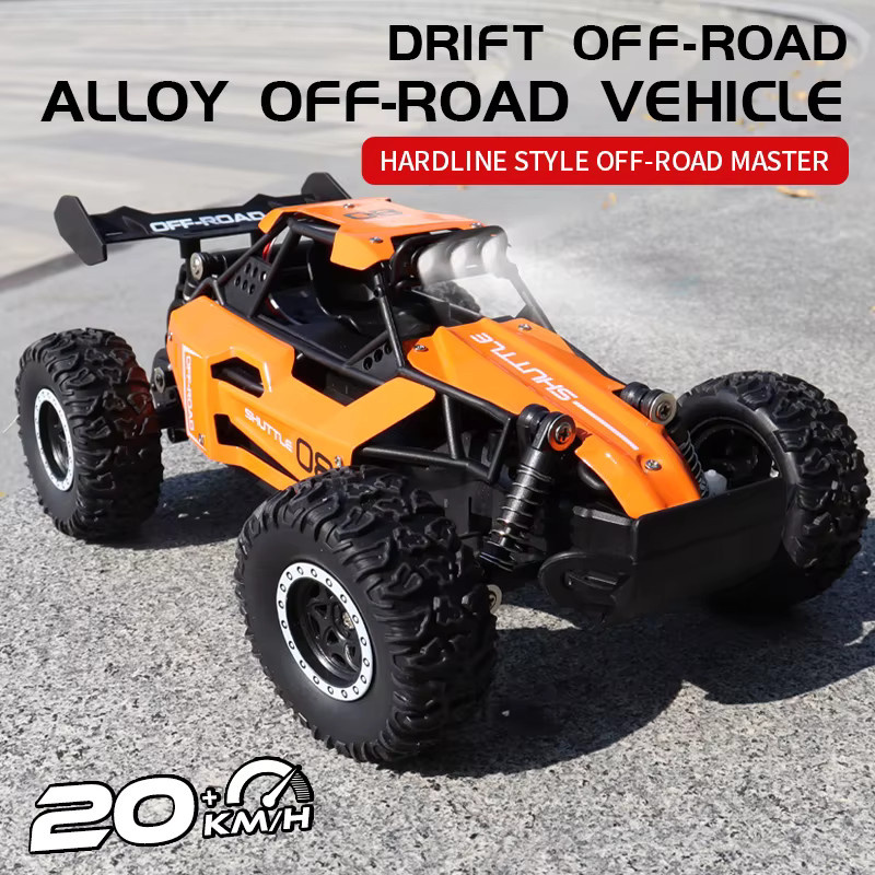 ZWN RC Auto, 1:16, 2,4 GHz, mit LED-Leuchten, Off-Road, ferngesteuert - Bild 2
