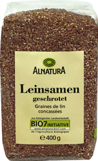 Alnatura Bio Leinsamen geschrotet 400 g - Bild 1